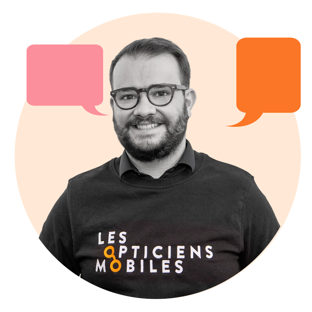 Corentin Hernandez, Responsable du recrutement en franchise chez Les Opticiens Mobiles Corentin Hernandez échange avec les opticiens en quête de sens et d'indépendance durant la St Valentin de 2026